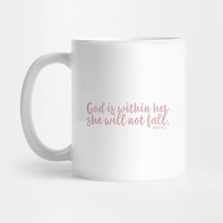 Christian Quote Watercolor Mug